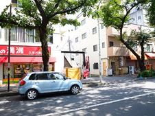 車でお越しの方　駐車場までの道のり