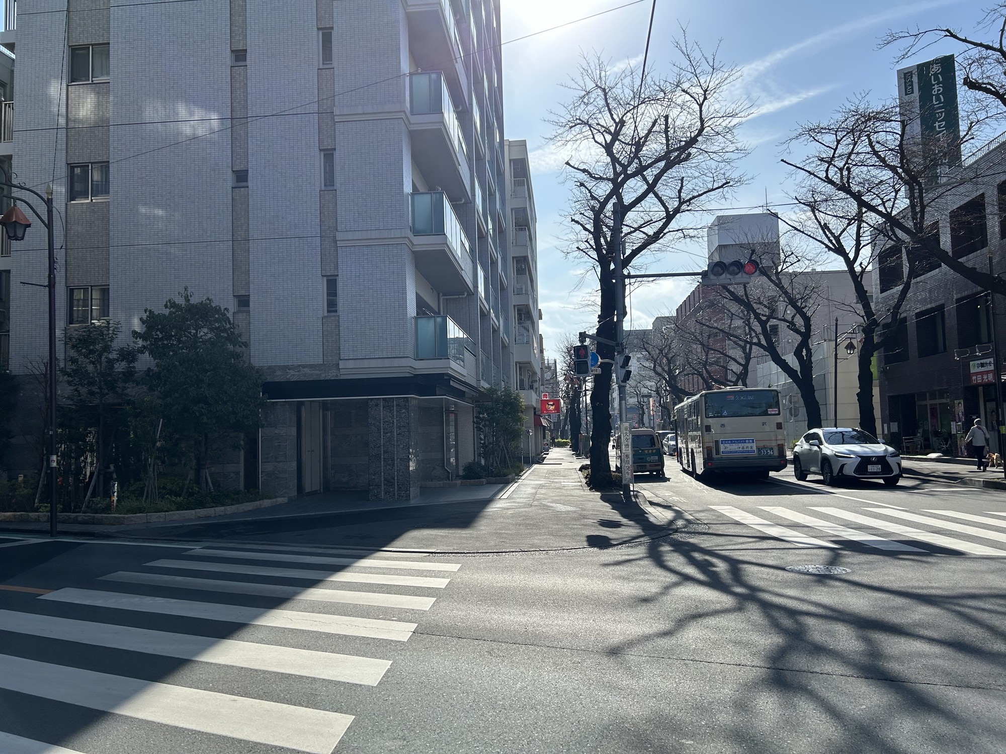 車でお越しの方　駐車場までの道のり